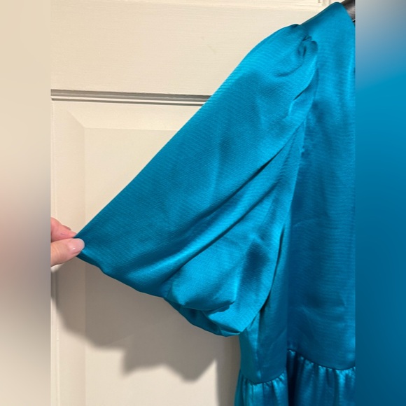 Lilly Pulitzer NWT Size 4 Elegant Blakelynn Blue Rhapsody Elbow Sleeve Top (516) - Picture 5 of 14